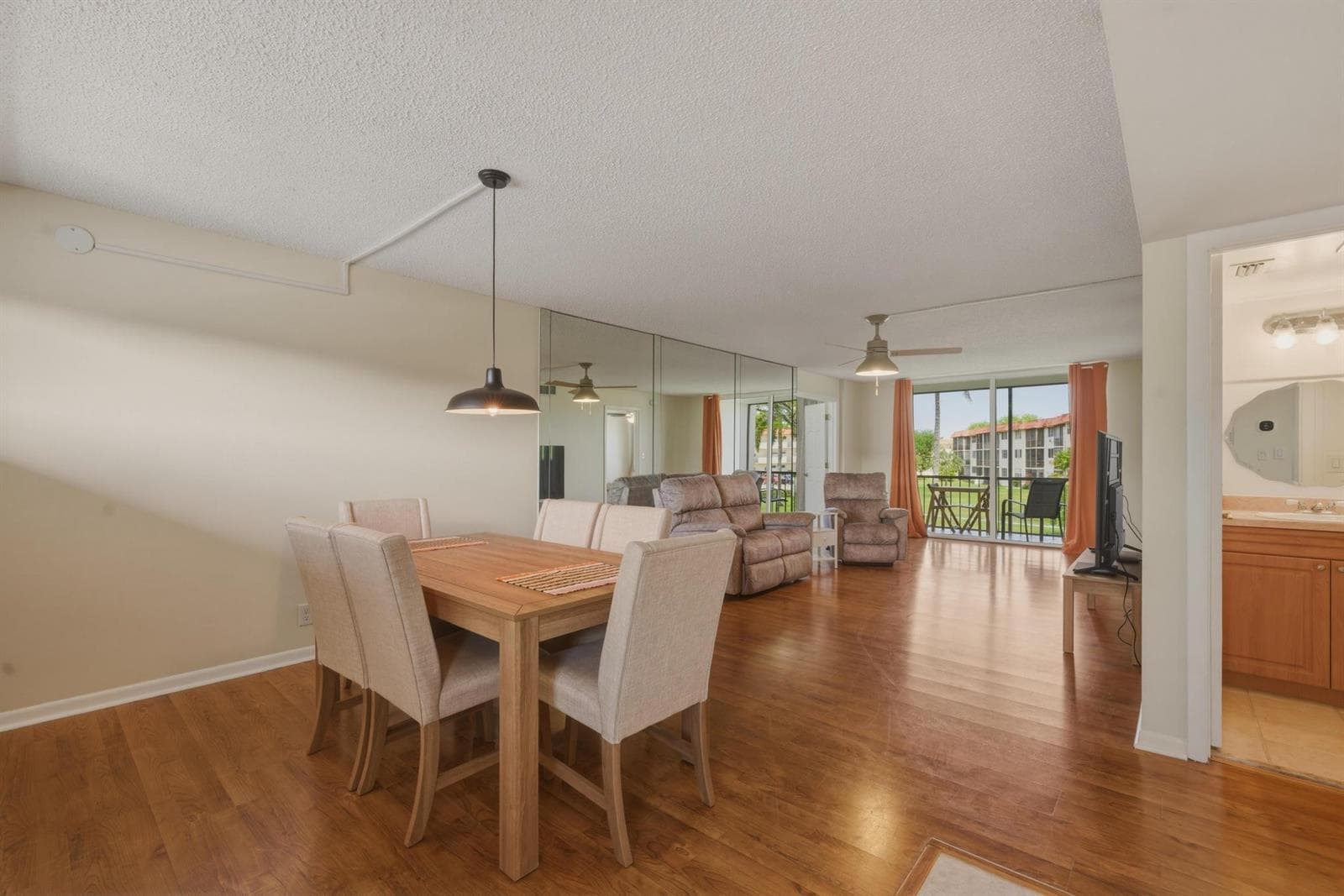 1. Dining Room to Living Roomto Foyer NI