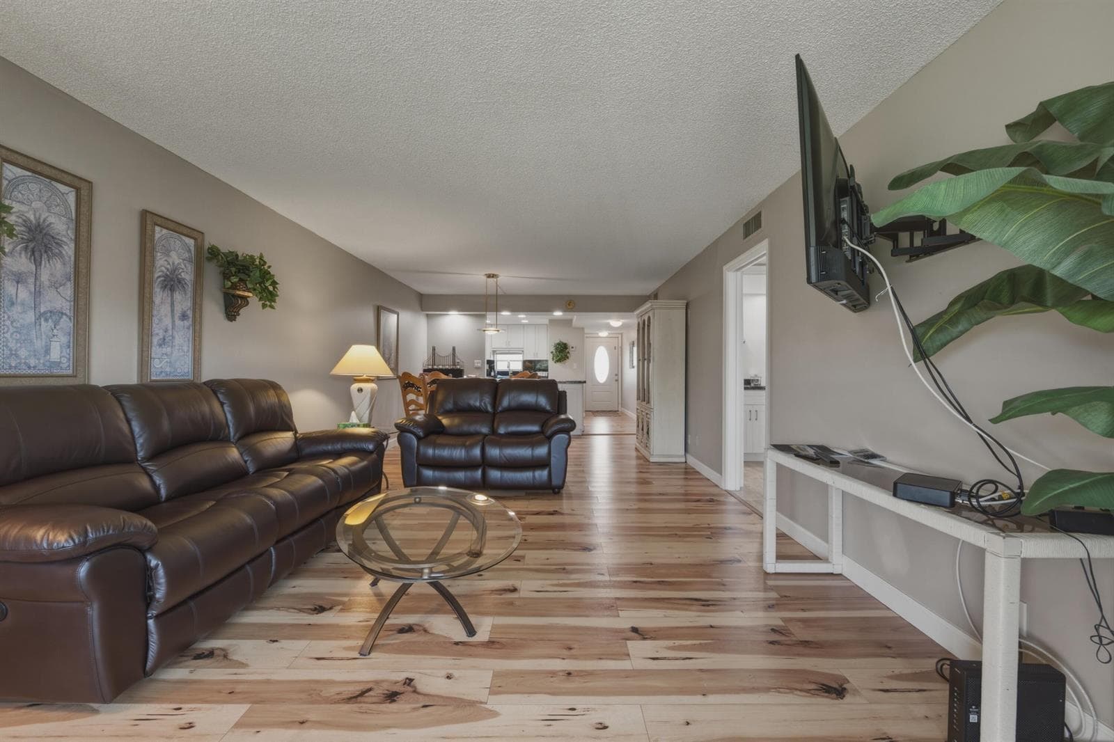 1. Living Room to Front Door